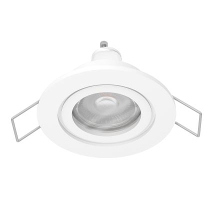 Eglo - LED inbouwspot voor badkamer 1xGU10/4,5W/230V IP44 wit