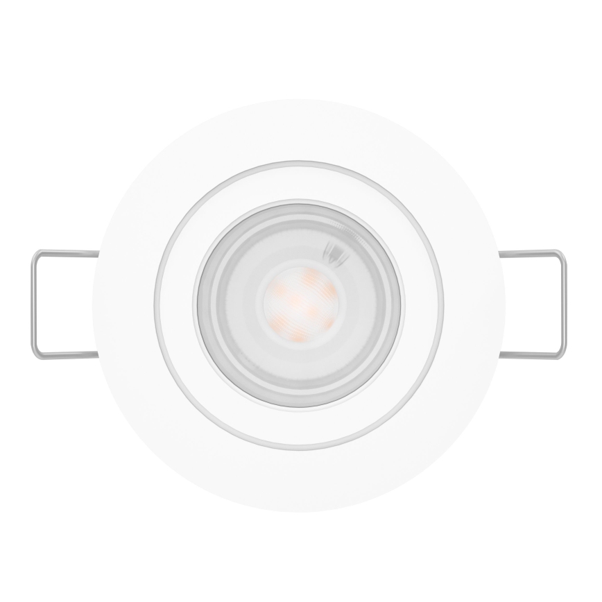 Eglo - LED inbouwspot voor badkamer 1xGU10/4,5W/230V IP44 wit