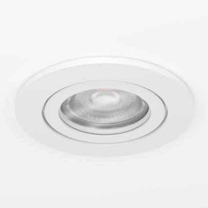 Eglo - LED inbouwspot voor badkamer 1xGU10/4,5W/230V IP44 wit