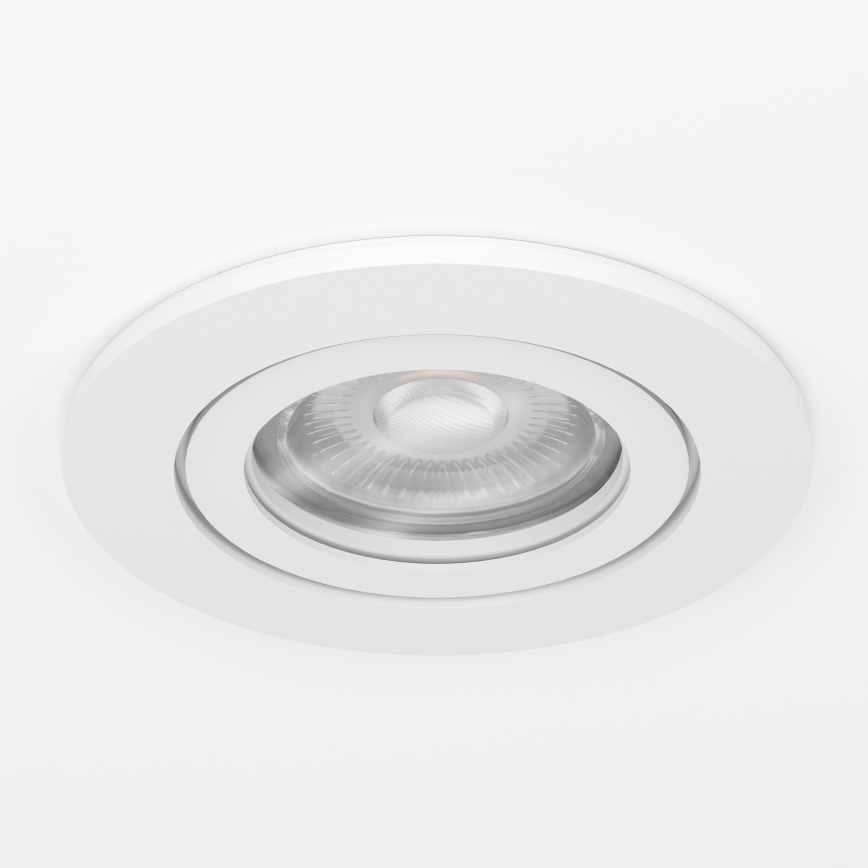 Eglo - LED inbouwspot voor badkamer 1xGU10/4,5W/230V IP44 wit