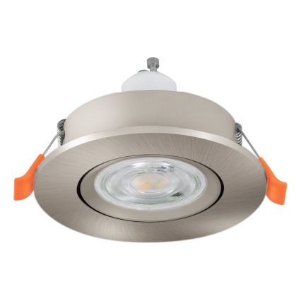Eglo - LED inbouwspot 1xGU10/4,5W/230V mat chroom