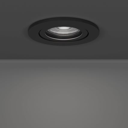 Eglo - Set van 3x LED inbouwspots LED/4,8W/230V 2700/4000/6500K zwart