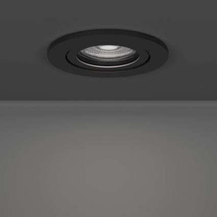 Eglo - SET 5x LED-inbouwspots LED/4,8W/230V 2700/4000/6500K zwart