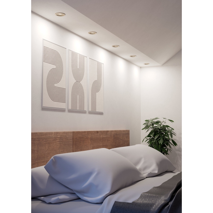 Eglo - LED inbouwspot LED/4,8W/230V 2700/4000/6500K mat chroom