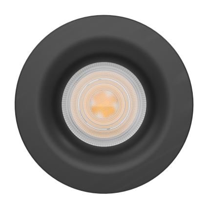 Eglo - LED badkamerspot inbouw LED/4,9W/230V 2700/4000/6500K Ø 8,8 cm IP65 zwart