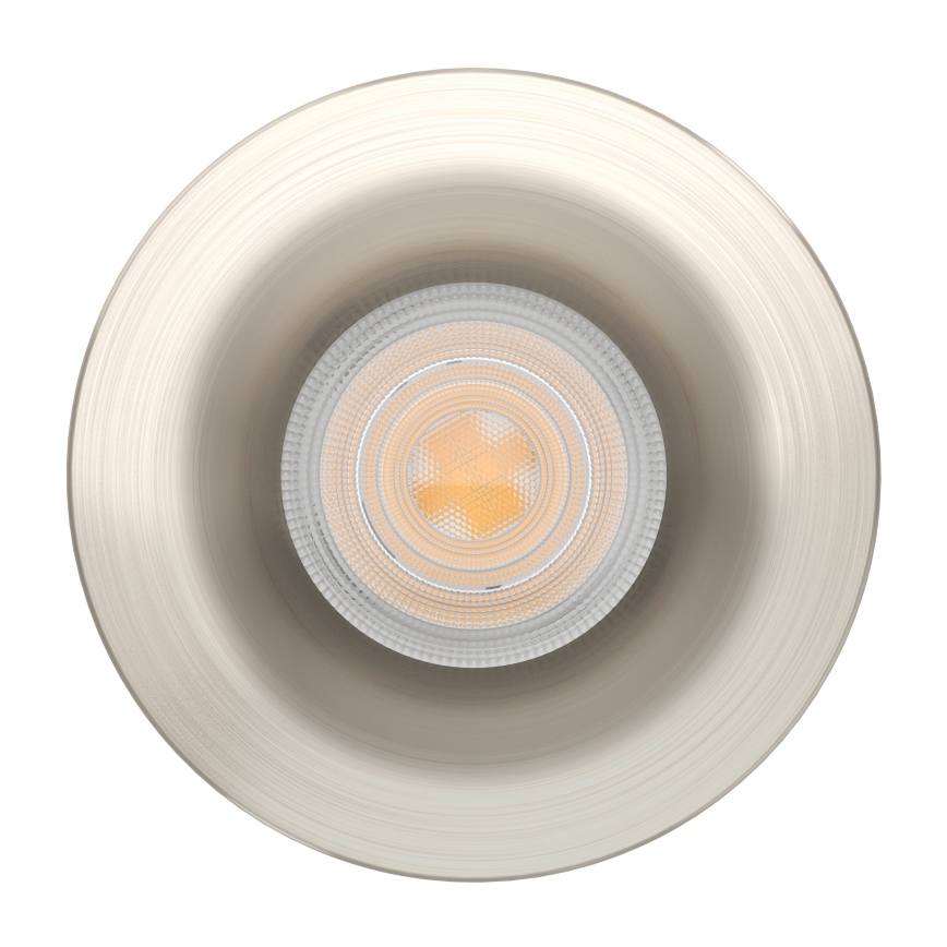Eglo - LED inbouwspot voor badkamer LED/4,9W/230V 2700/4000/6500K pr. 8,8 cm IP65 mat chroom