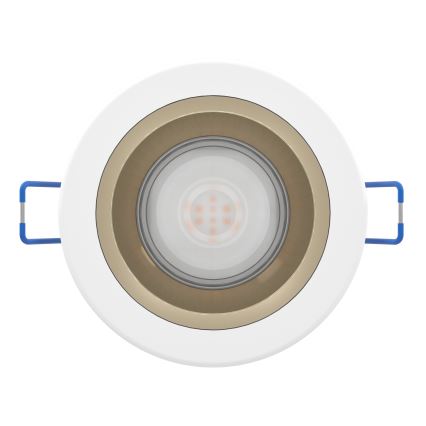 Eglo - LED dimbare badkamer inbouwspot LED/4,8W/230V 2700/4000/6500K IP44 wit/goud