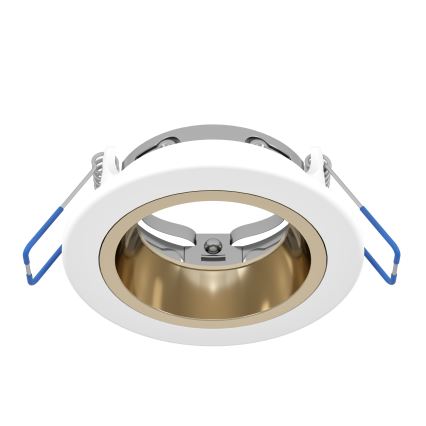 Eglo - LED dimbare badkamer inbouwspot LED/4,8W/230V 2700/4000/6500K IP44 wit/goud