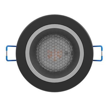 Eglo - LED RGBW dimbare inbouwarmatuur voor badkamer LED/4,8W/230V 2700-6500K IP44 zwart