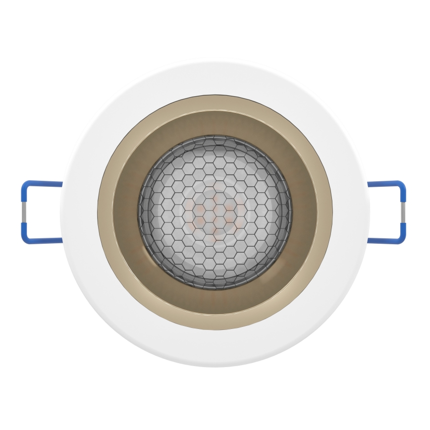 Eglo - RGBW LED dimbare badkamer-inbouwspot LED/4,8W/230V 2700-6500K IP44 wit/goud