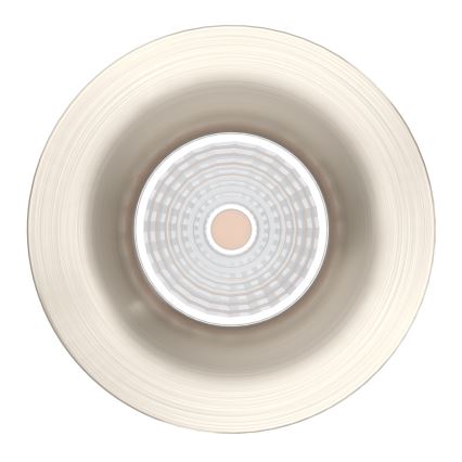 Eglo - Set van 3 dimbare LED-inbouwspots LED/6,4W/230V Ø 8,8 cm mat chroom