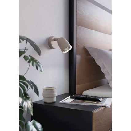 Eglo - Wandspot 1xGU10/5W/230V beige