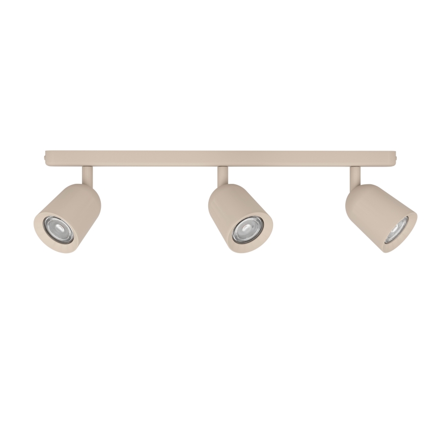 Eglo - Spotarmatuur 3xGU10/10W/230V beige