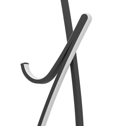 Eglo - LED vloerlamp LED/20W/230V 2700/4000/6500K zwart