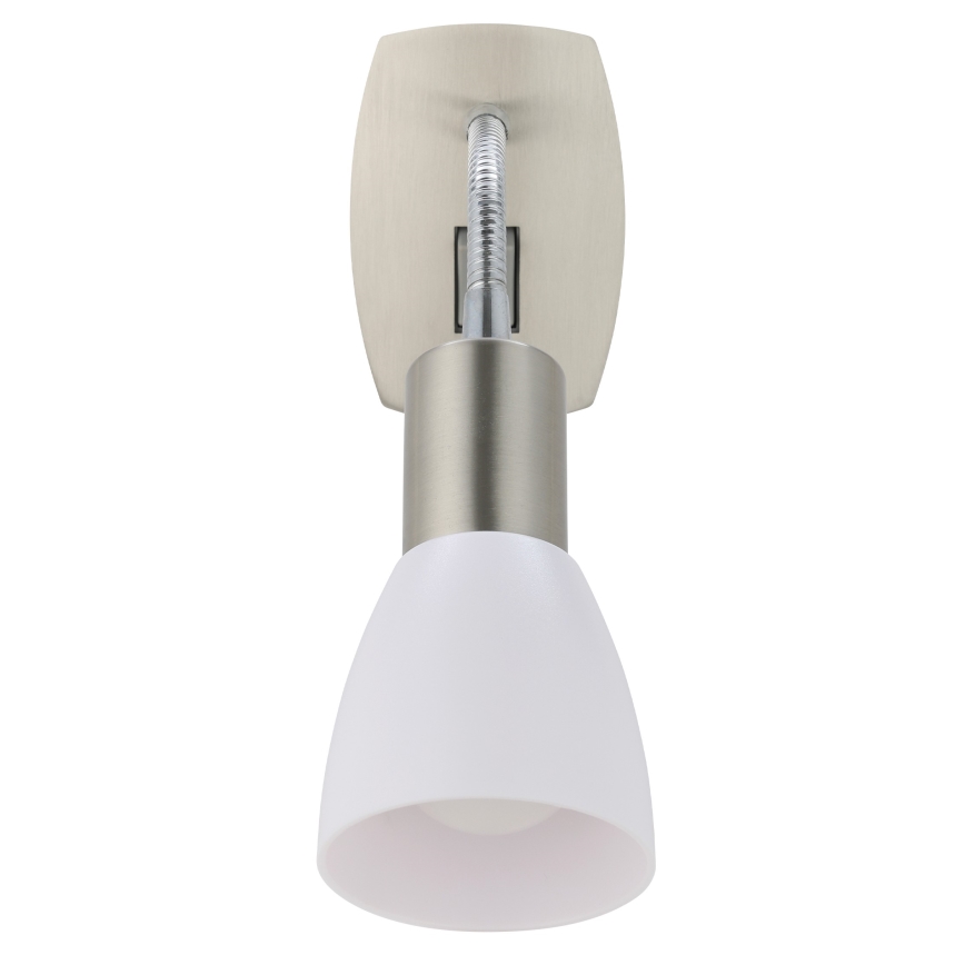 Eglo - Plug-in-wandlamp 1xE14/5W/230V, mat chroom