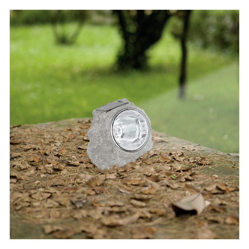 Eglo 90494 - Solar tuinspot steen 4xLED/0,06W/1xAA IP44