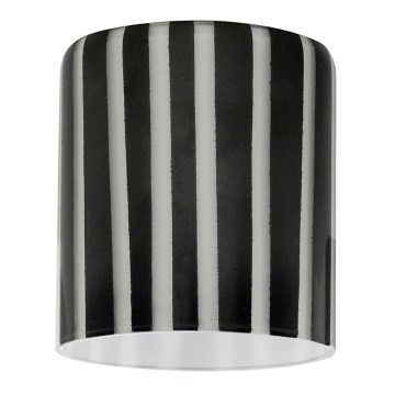Eglo 90858 - Lampenkap voor kroonluchter, tafellamp, plafondlamp en spot MY CHOICE E14 pr. 7 cm zwart-wit