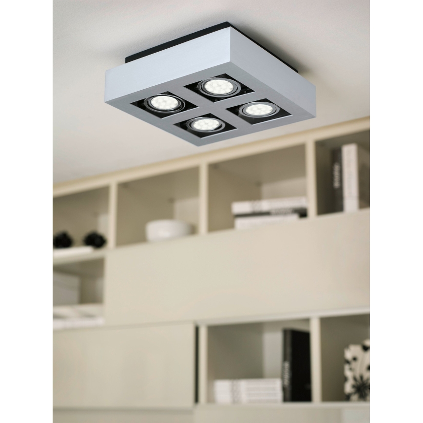 Eglo - LED spot 4xGU10-LED/5W/230V