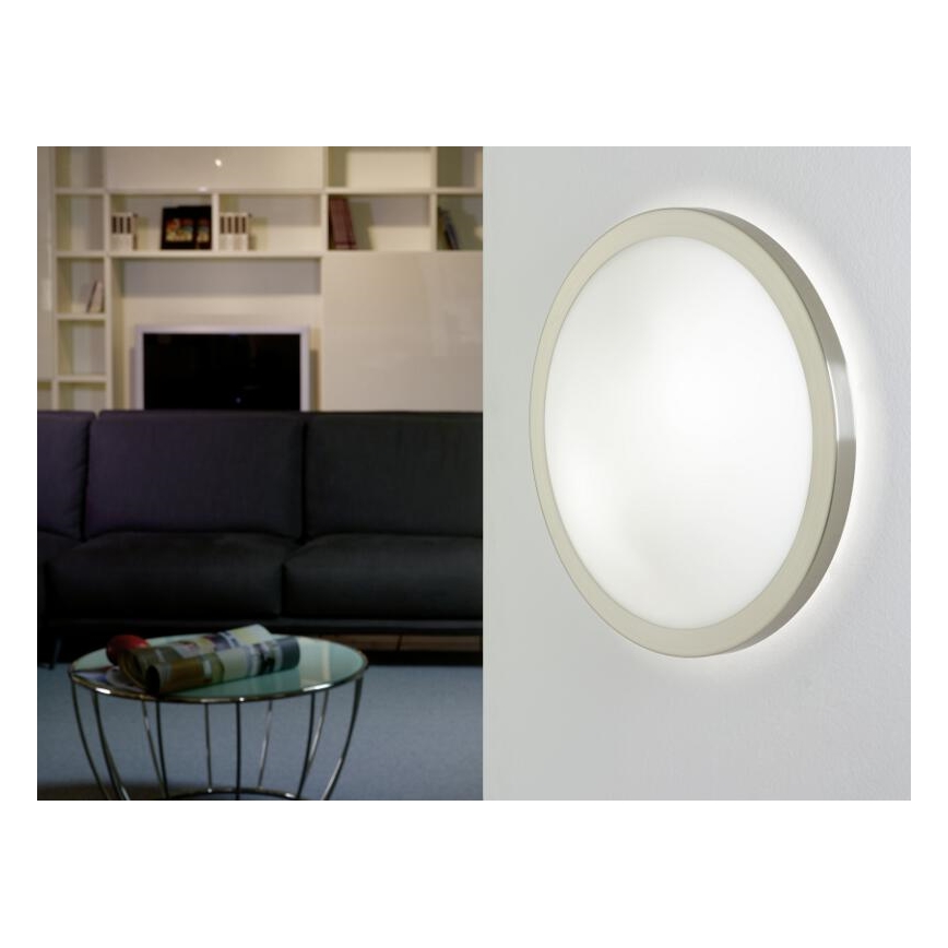 EGLO 91853 - LED Wand- en plafondlamp AREZZO 1xLED/12W