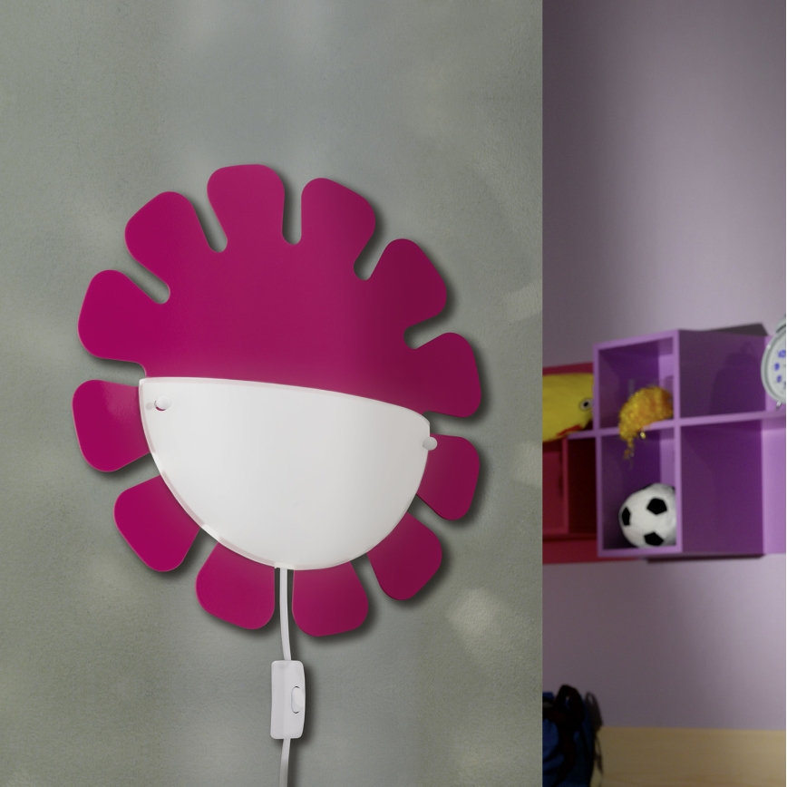 EGLO 92149 - Wandlamp voor kinderen LEONIE 1xE27/60W