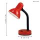 EGLO - Tafellamp 1xE27/40W rood