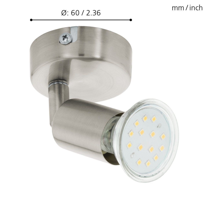 Eglo - LED Wandspot LED 1xGU10/2,8W/230V