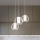 Eglo 92762 - Hanglamp aan kabel BOLSANO 3xE27/60W