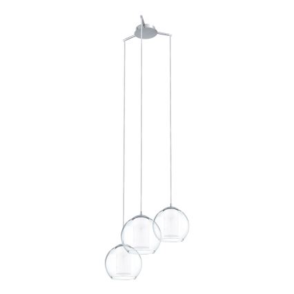 Eglo 92762 - Hanglamp aan kabel BOLSANO 3xE27/60W