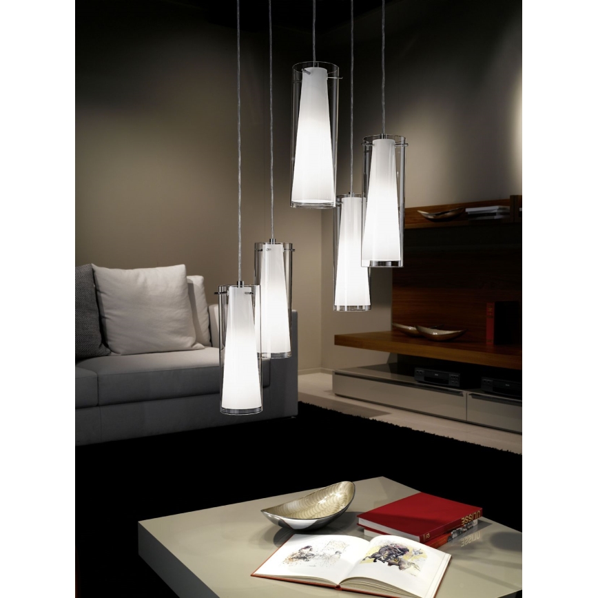 EGLO - Hanglamp 5xE27/60W
