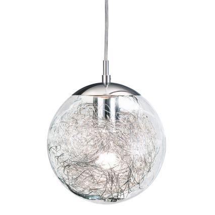 Eglo 93073 - Hanglamp LUBERIO 1xE27/60W/230V Ø 25 cm