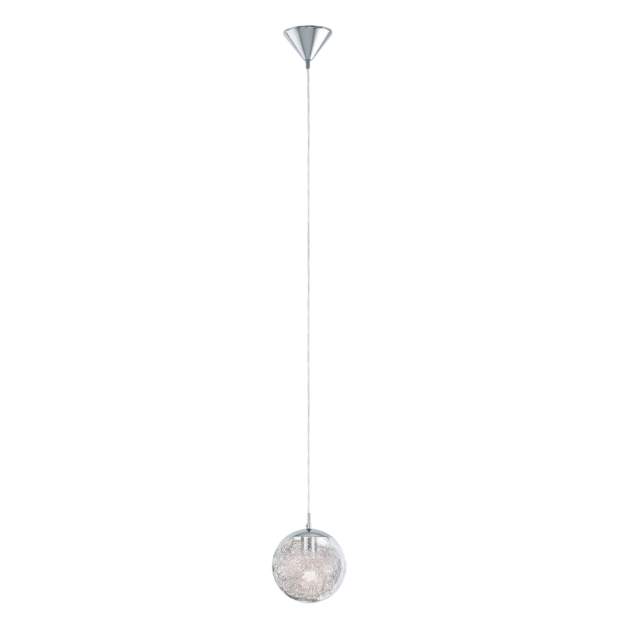 Eglo 93073 - LUBERIO hanglamp met kabel 1xE27/60W/230V Ø 25 cm