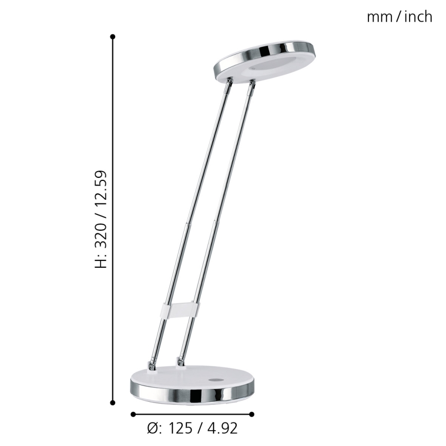 Eglo 93077 - LED Tafellamp GEXO LED/3W/230V