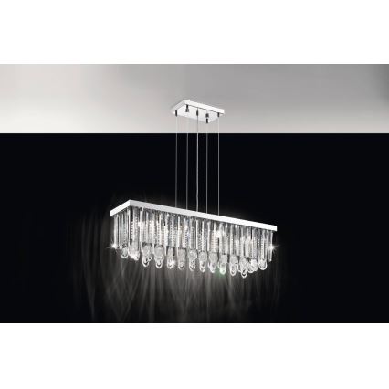 Eglo 93423 - Hanglamp aan koord CALAONDA 11xG9/33W/230V
