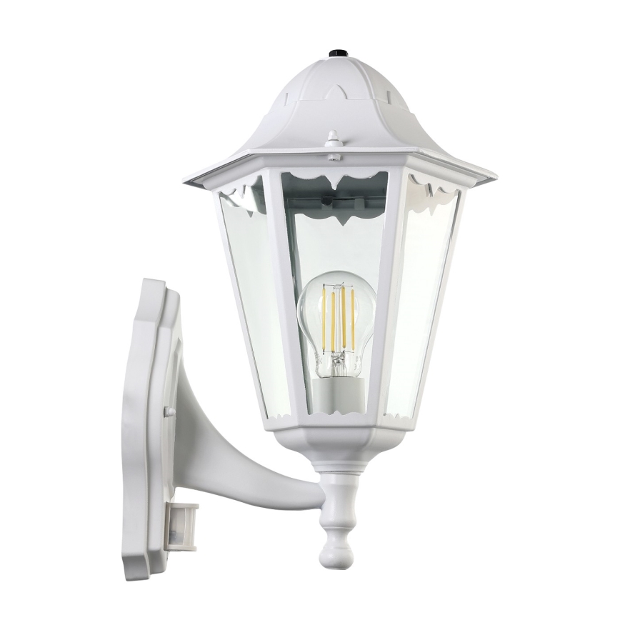 Eglo - Buiten wandlamp met sensor 1xE27/60W/230V IP44