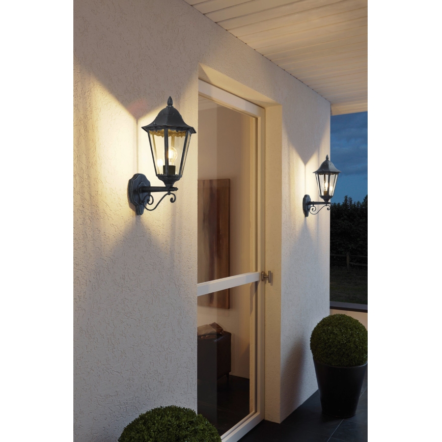 Eglo - Buiten wandlamp 1xE27/60W/230V IP44