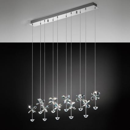 Eglo - LED Hanglamp aan een koord 10xLED/2,5W/230V