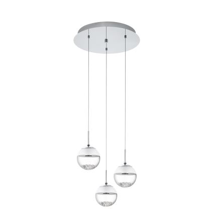 Eglo - LED Hanglamp 3xLED/5W/230V