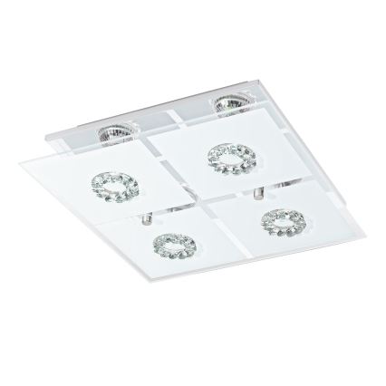Eglo 93783 - LED Plafondverlichting RONCATO 4xGU10/3W/230V