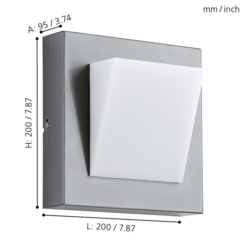 Eglo 94114 - LED buitenlamp GALARY 1 LED/3,7W/230V IP44