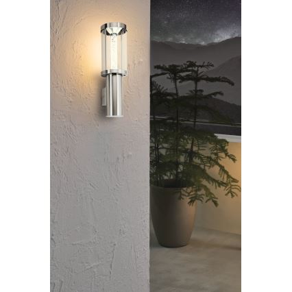 Eglo - LED Buitenlamp 1xGU10/3W + 1xLED/3,7W IP44