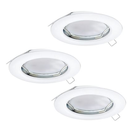 Eglo - SET 3x LED Inbouwspot PENETO 3xGU10-LED/3W/230V