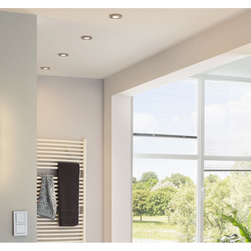 Eglo - Set van 3 LED-inbouwspots PENETO 1xGU10-LED/3W/230V