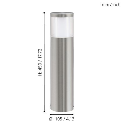 Eglo - LED buitenverlichting LED/3,7W/230V IP44