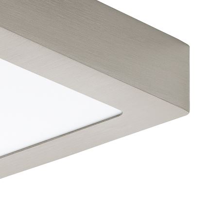Eglo 94526 - LED-plafonnière FUEVA 1 LED/16,5W/230V 22,5x22,5 cm