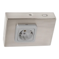 Eglo 94664 - Onderbouw SCHUKO-stopcontact incl. USB TAXANO