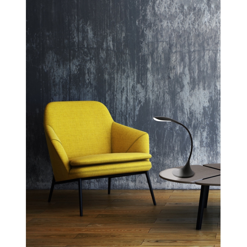 Eglo - Dimbare LED-tafellamp LED/4,5W/230V zwart