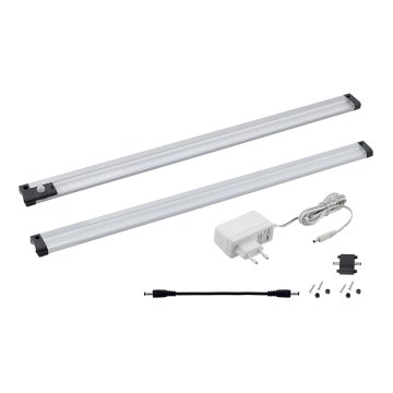 Eglo 94692 - Set van 2 LED-kastlampen met sensor VENDRES 2xLED/5,5W/230V 4000K