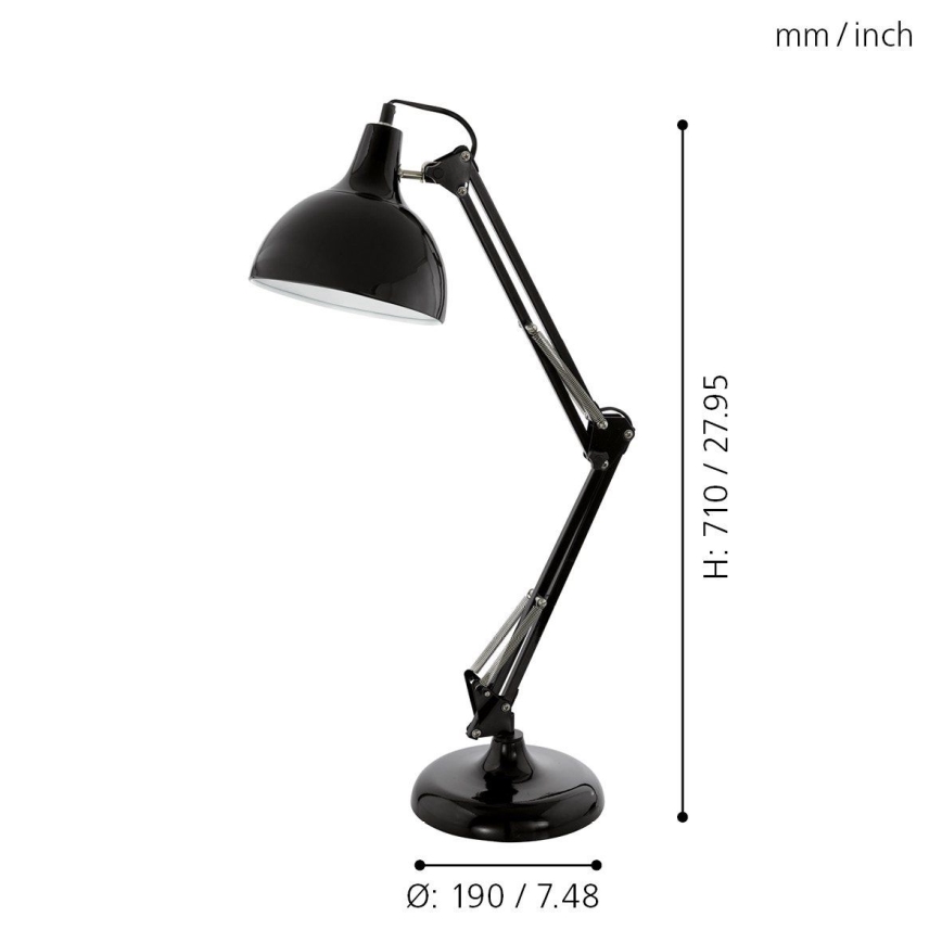 Eglo - Tafellamp 1xE27/40W/230V