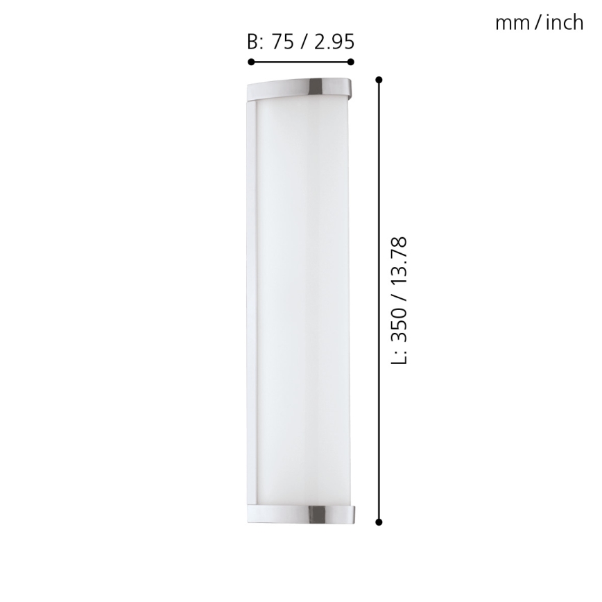 Eglo - LED Badkamerlamp 1xLED/8W/230V IP44