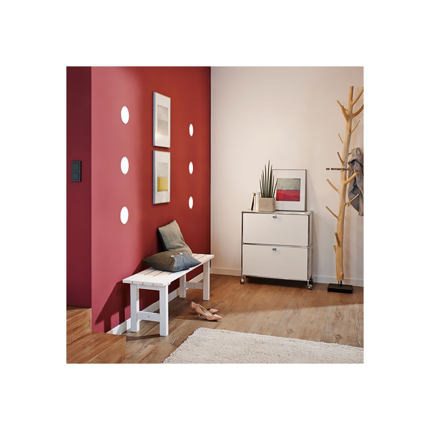 Eglo - SET van 3 LED-inbouwspots FUEVA 1 1xLED/2,7W/230V Ø 8,5 cm